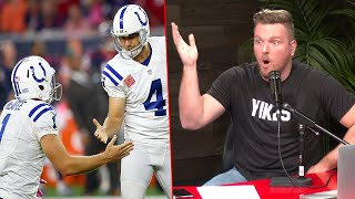 Pat McAfees HILARIOUS NFL Kicking Story [upl. by Ytitsahc410]