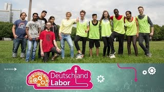 Deutsch lernen A2  Das Deutschlandlabor  Folge 03 Fußball [upl. by Morrell]