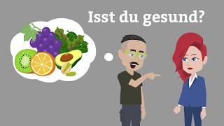 Online Deutsch lernen  einfache Dialoge für Anfänger üben  Konversation Deutsch als Fremdsprache [upl. by Tobin]