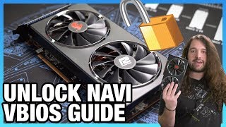 AMD GPU VBIOS Flash Tutorial amp Bricked Card Recovery  Unlock Navi Performance [upl. by Selinski]