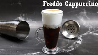 How To Make Freddo Cappuccino  Iced Cappuccino  AampA Homemade [upl. by Abell]