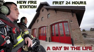 First 24 Hours in a New Fire Station  A Day in the Life [upl. by Frydman]