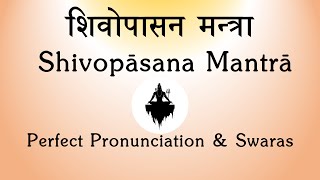 Shivopasana Mantra amp Other Rudra Mantras from Upanishad  Script  Yajur Veda  Sri K Suresh [upl. by Tranquada337]