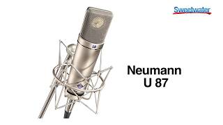 Neumann U 87 Condenser Microphone Overview  Sweetwater Sound [upl. by Edny]