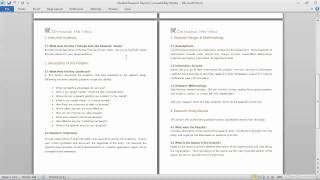 Market Research Report Template [upl. by Gathard]