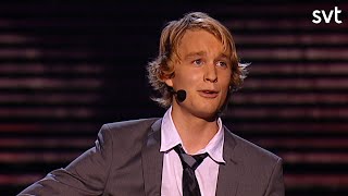 Björn Gustafsson  Carina Berg  Melodifestivalen 2008  SVT [upl. by Essilrahc290]