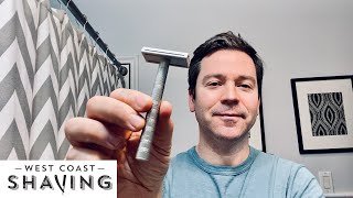 Henson Shaving Aluminum Safety Razor  The Daily Shave [upl. by Alledi]