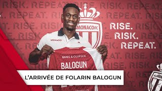 Folarin Balogun first day in Monaco 😍 [upl. by Lessur]