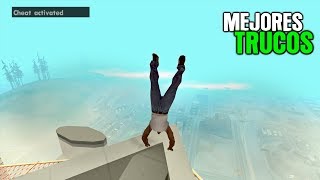 Los mejores TRUCOS del Gta San Andreas 2 [upl. by Nnylassej]