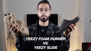 YEEZY FOAM RUNNER VS YEEZY SLIDE [upl. by Warford]