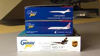 Triple Gemini Jets Unboxing [upl. by Damalus]