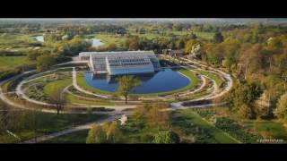 Wisley from the sky  RHS Garden Wisley  Royal Horticultural Society [upl. by Bernhard293]