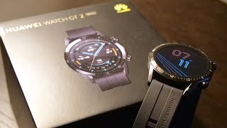 Huawei Watch GT2  46mm Unboxing amp Tour [upl. by Aihsened484]