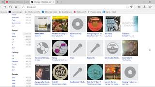 Discogs Introduction Tutorial Part 1 Landing page  Vinyl Comminty [upl. by Iago]