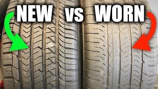 New Tires vs Worn Tires  What Performs Best [upl. by Shellie660]