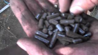 Making Coal Pellets for Use in Pellet Stoves [upl. by Aytac253]