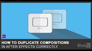 How to Duplicate Compositions in After Effects Correctly [upl. by Ford]