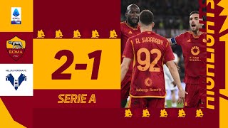 Roma 21 Verona  Serie A Highlights 202324 [upl. by Andrien742]