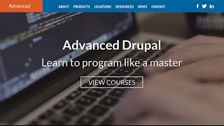 Ep 1  Homepage Slider  Advanced Drupal Development [upl. by Shipman]