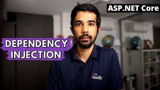 DEPENDENCY INJECTION in ASPNET Core  Getting Started With ASPNET Core Series [upl. by Dlaregztif]