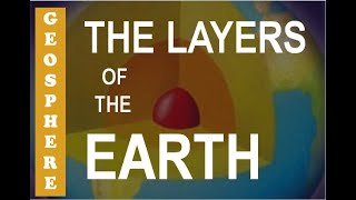 Earth Science  Geosphere  Layers of the Earth [upl. by Bouley]