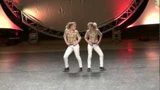 Morgan and Madison Mallum  Traditional Clogging Duet [upl. by Noirred]