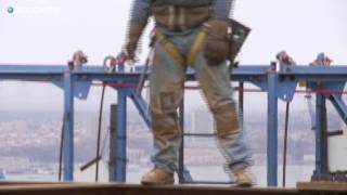 Rising Rebuilding Ground Zero  Iron Workers [upl. by Karlan]