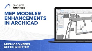 MEP Modeler Enhancements in Archicad [upl. by Ereveniug]