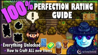 Getting A 100 Perfection Rating in Stardew Valley 15  HowTo Guide amp Unlocked End Game Showcase [upl. by Bohlen]