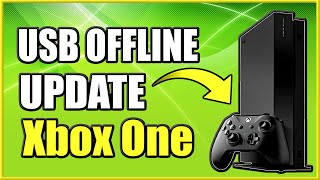 How to UPDATE XBOX ONE OFFLINE with USB amp Fix Green Screen amp Black Screen Errors Easy Method [upl. by Emogene681]