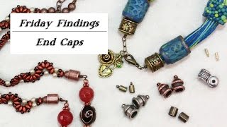 How to Finish Your Jewelry with End Caps [upl. by Rob]