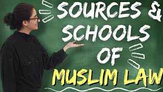 Muslim Law  Sources and Schools of Muslim law  LAW SCHOOL [upl. by Klatt]