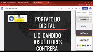 Tutorial ¿Cómo elaborar un portafolio Digital Docente [upl. by Neleag]