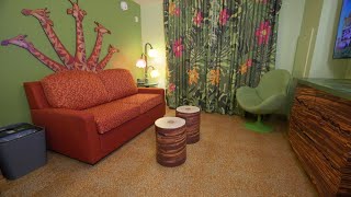 Disneys Art of Animation  quotThe Lion Kingquot Family Suite  Walt Disney World Resort [upl. by Anelleh]