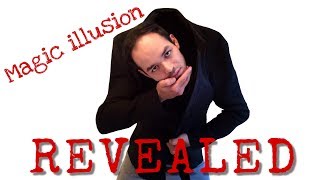 Head drop illusion trick REVEALED  How to [upl. by Dorrej]