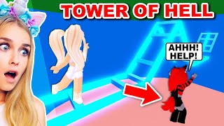 MOODY Vs IAMSANNA In Tower Of HELL Roblox [upl. by Oliva]