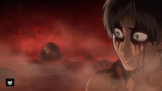 Eren transforms into a titan for the first time  Attack on Titan  Shingeki no Kyojin English Sub [upl. by Irafat]