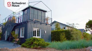 Green Living im Fertighaus Wohnen im Tiny House [upl. by Grosberg]