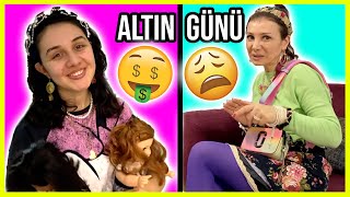 ALTIN GÜNÜ AÇIK ARTTIRMADA AÇ KALDIM 1000TL YEMEK CHALLENGE Dobişko Tv [upl. by Atenaz]