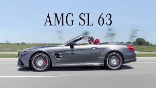 2018 MercedesAMG SL63 Review  Roadster With More Power Than An AMG GTR [upl. by Adirem764]