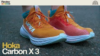 HOKA CARBON X 3 REVIEW  The Ginger Runner [upl. by Aihsekel]