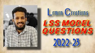 LSS  2022  MATHEMATICS  Model Questions  part 9 [upl. by Yorel]