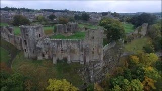 Barnard Castle ruins County of Durham Phantom 3 drone [upl. by Atalie8]