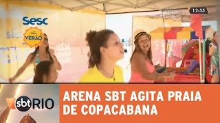 Arena SBT agita praia de Copacabana [upl. by Hiroshi]