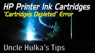 HP Cartridges Depleted Error  How To Fix [upl. by Barrie]