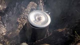 How to Use a Percolator Camping Coffee Pot [upl. by Dearman]