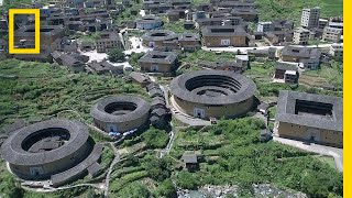 Take a Look inside China’s Giant Communal Homes—the Fujian Tulou  National Geographic [upl. by Engelbert]