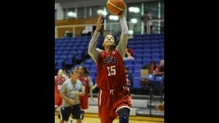 Candace Parker Dunks at USAB Practice [upl. by Honora]