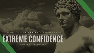 Extreme Self Confidence Affirmations  Improved  Subconscious Programming  Binaural Hemisync [upl. by Olenolin]