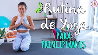 RUTINA DE YOGA PARA PRINCIPIANTES đź•‰ď¸ŹYovana [upl. by Ban]